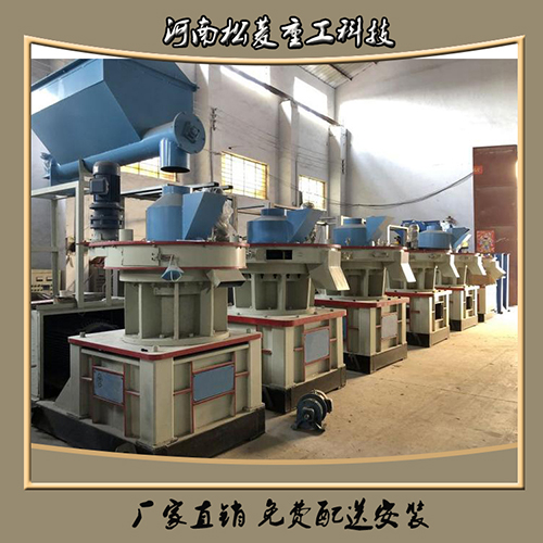 印度客戶560鋸末顆粒機線裝車發貨